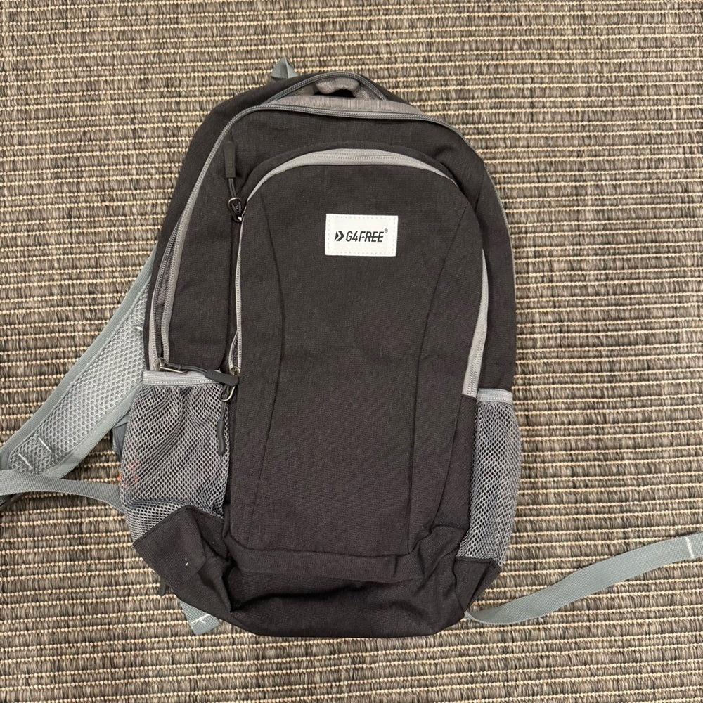 Black and Gray Men's Backpack